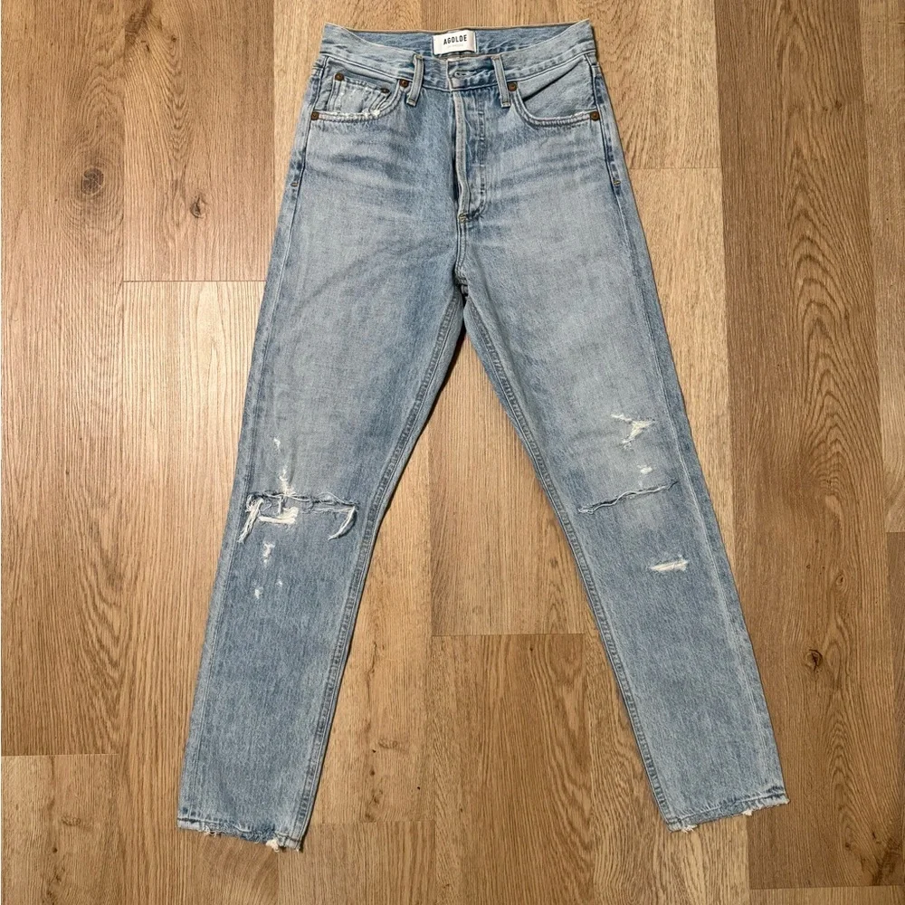 Agolde Riley Crop Jeans - Picture 8 of 13